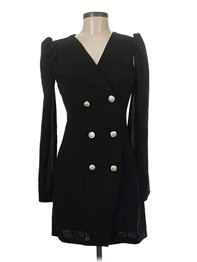 Pre-owned Shein Coat In Black