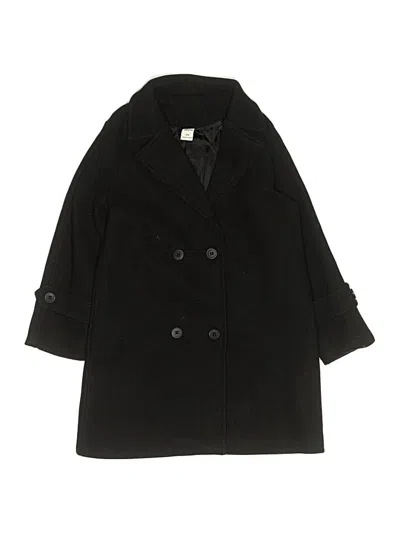Pre-owned Shein Kids' Coat In Black