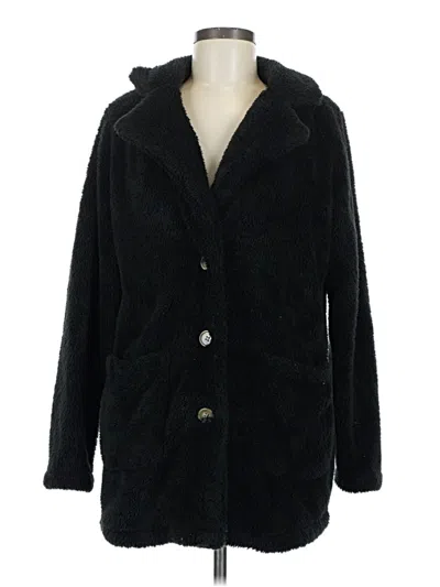Pre-owned Shein Coat In Black