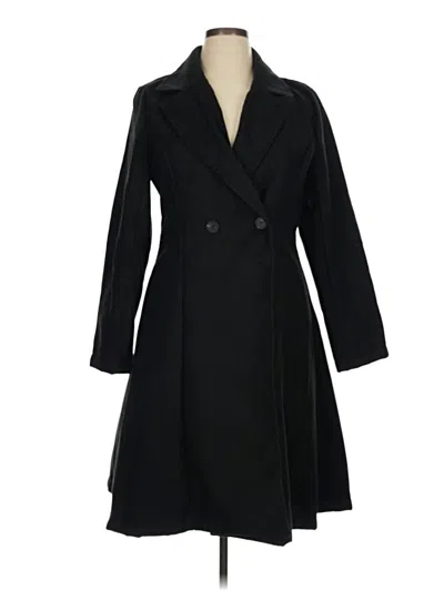 Pre-owned Shein Coat In Black