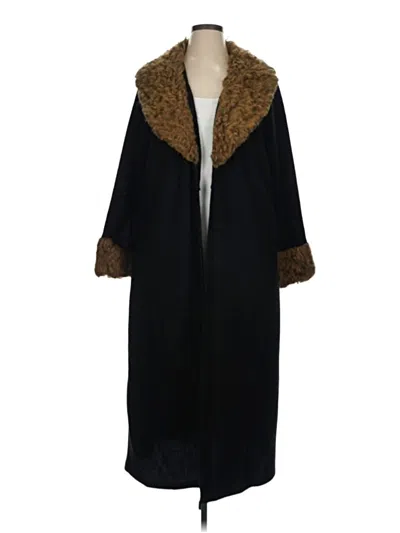 Pre-owned Shein Coat In Black