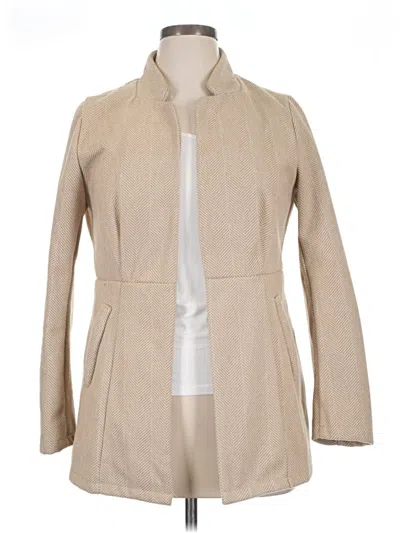 Pre-owned Shein Coat In Brown