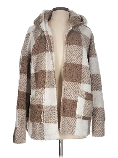 Pre-owned Shein Coat In Brown