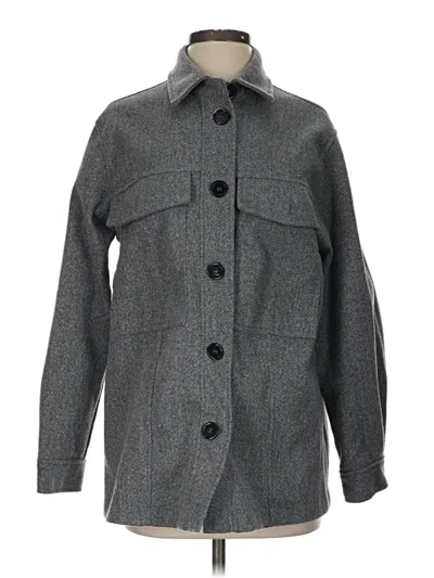 Pre-owned Shein Coat In Gray