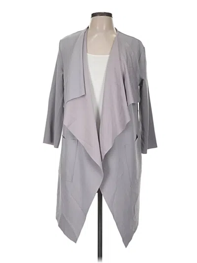 Pre-owned Shein Coat In Gray