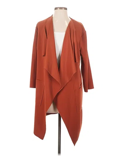 Pre-owned Shein Coat In Orange