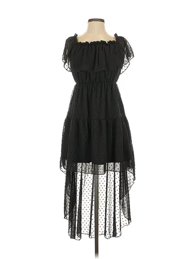 Pre-owned Shein Cocktail Dress In Black