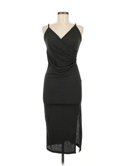 Pre-owned Shein Cocktail Dress In Black