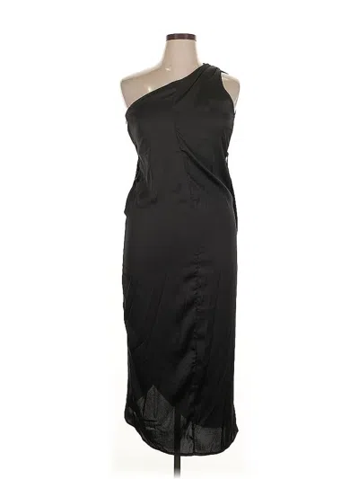 Pre-owned Shein Cocktail Dress In Black