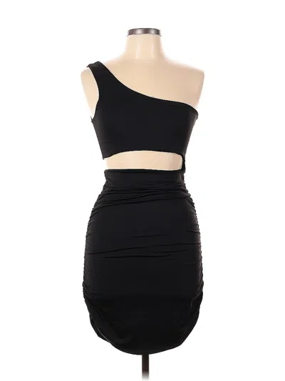 Pre-owned Shein Cocktail Dress In Black