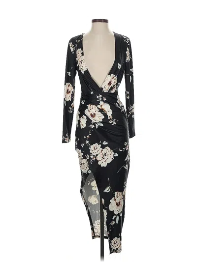 Pre-owned Shein Cocktail Dress In Black