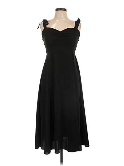 Pre-owned Shein Cocktail Dress In Black