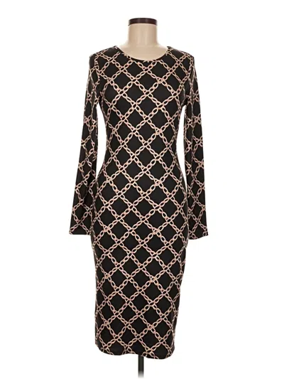 Pre-owned Shein Cocktail Dress In Black