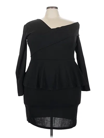Pre-owned Shein Cocktail Dress In Black