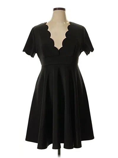 Pre-owned Shein Cocktail Dress In Black