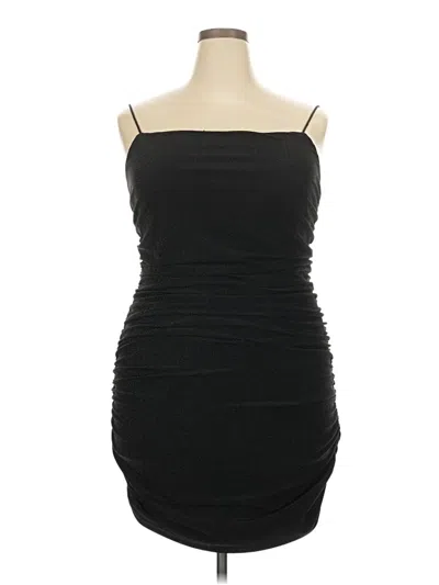 Pre-owned Shein Cocktail Dress In Black