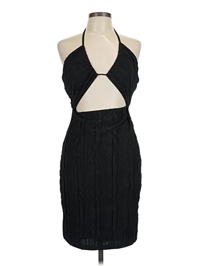 Pre-owned Shein Cocktail Dress In Black