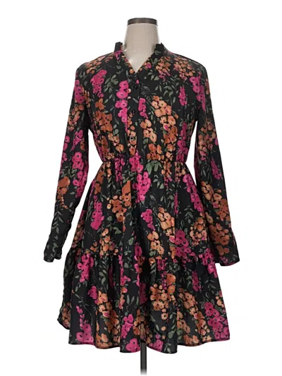 Pre-owned Shein Cocktail Dress In Black