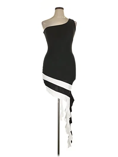 Pre-owned Shein Cocktail Dress In Black