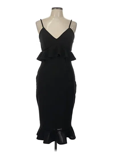 Pre-owned Shein Cocktail Dress In Black