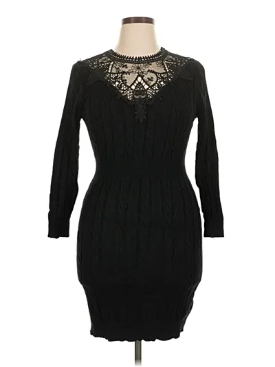 Pre-owned Shein Cocktail Dress In Black
