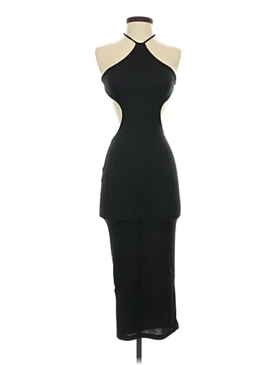 Pre-owned Shein Cocktail Dress In Black