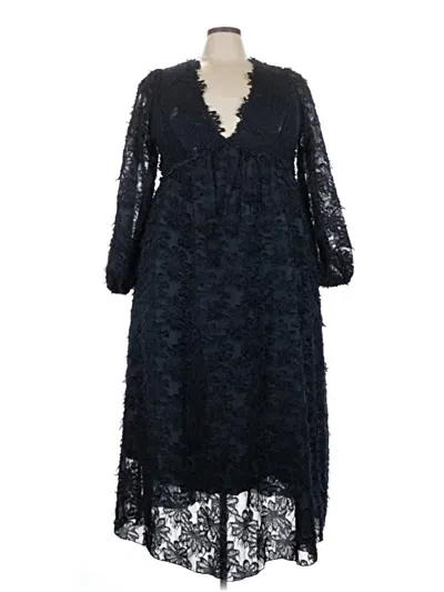 Pre-owned Shein Cocktail Dress In Black