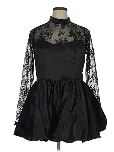 Pre-owned Shein Cocktail Dress In Black