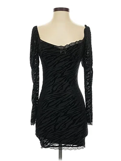 Pre-owned Shein Cocktail Dress In Black
