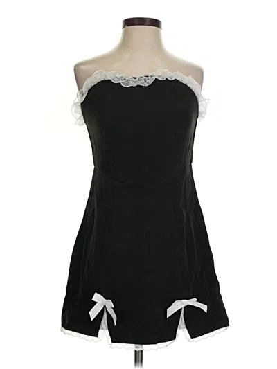 Pre-owned Shein Cocktail Dress In Black