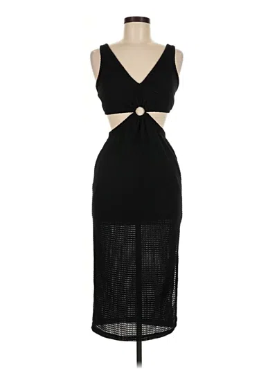 Pre-owned Shein Cocktail Dress In Black