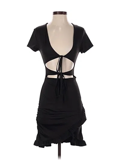 Pre-owned Shein Cocktail Dress In Black
