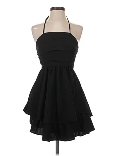 Pre-owned Shein Cocktail Dress In Black