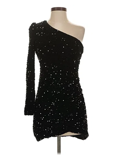 Pre-owned Shein Cocktail Dress In Black