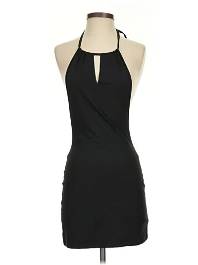 Pre-owned Shein Cocktail Dress In Black