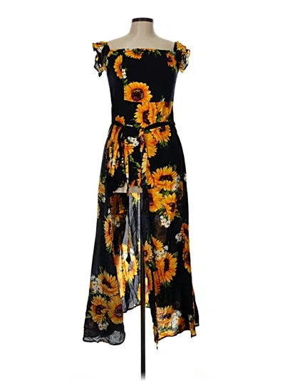 Pre-owned Shein Cocktail Dress In Black