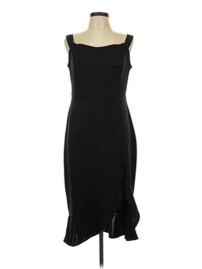 Pre-owned Shein Cocktail Dress In Black