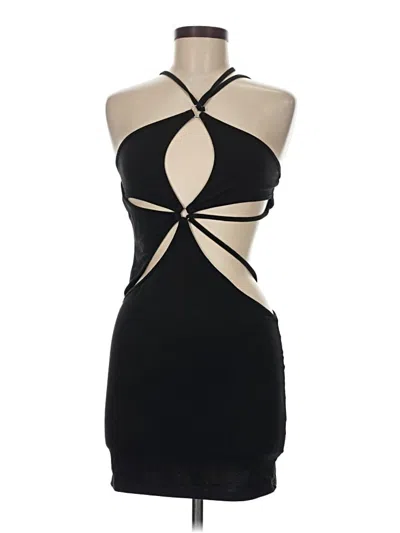 Pre-owned Shein Cocktail Dress In Black