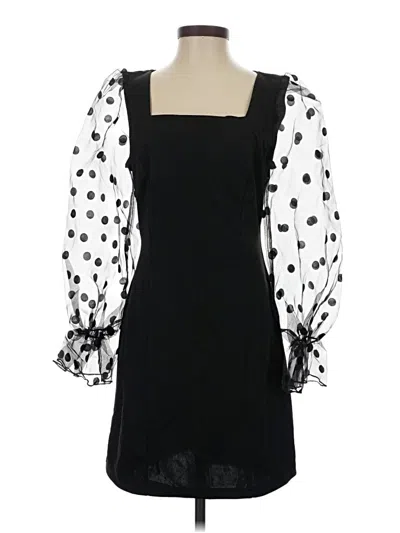Pre-owned Shein Cocktail Dress In Black