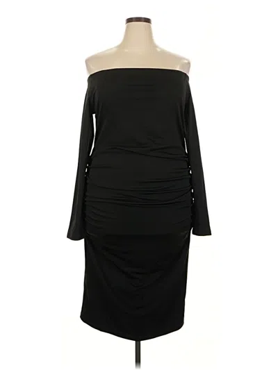 Pre-owned Shein Cocktail Dress In Black