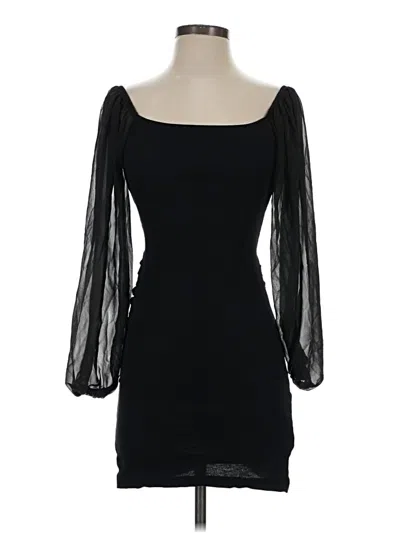 Pre-owned Shein Cocktail Dress In Black