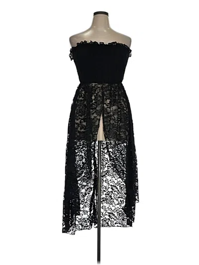 Pre-owned Shein Cocktail Dress In Black