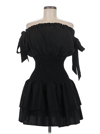 Pre-owned Shein Cocktail Dress In Black
