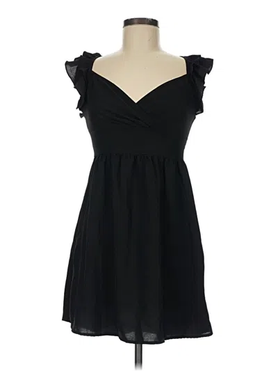 Pre-owned Shein Cocktail Dress In Black