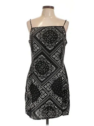 Pre-owned Shein Cocktail Dress In Black