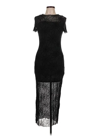 Pre-owned Shein Cocktail Dress In Black