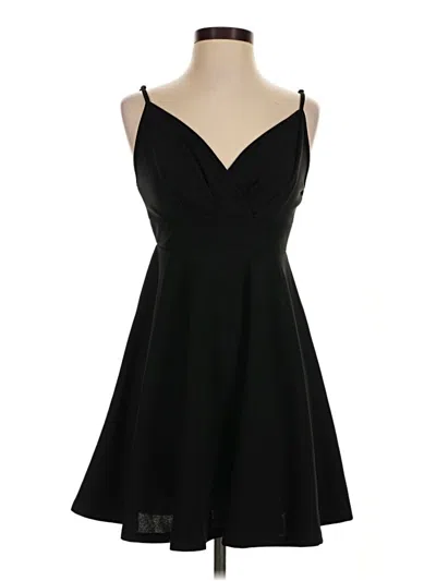 Pre-owned Shein Cocktail Dress In Black