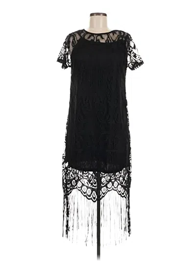 Pre-owned Shein Cocktail Dress In Black