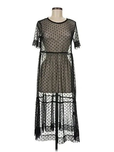 Pre-owned Shein Cocktail Dress In Black