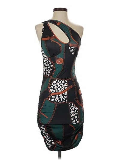 Pre-owned Shein Cocktail Dress In Black